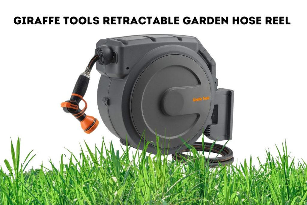 Giraffe Retractable Garden Hose Reel - The Best Garden Hose Out There