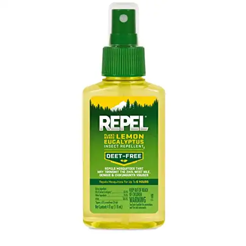 Plant-Based Lemon Eucalyptus Insect Repellent