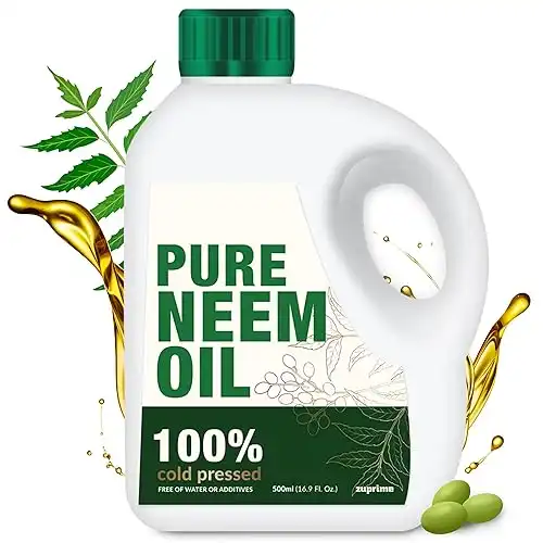 Pure Zuprime Neem Oil for Plants - Organic Neem Oil Spray for Plants