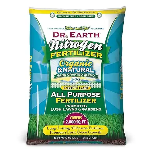 Dr. Earth High Nitrogen All Purpose Fertilizer 5-0-2