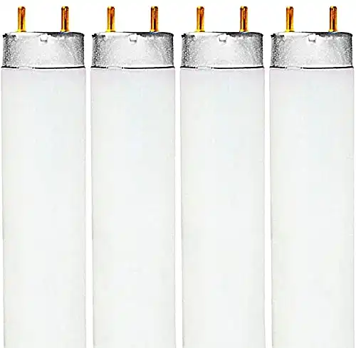 GE Lighting (Pack of 4) Fluorescent F20T12 Daylight, 24 inch, 20 watt T12, Fluorescent Light Bulb