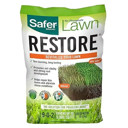 Safer Brand Lawn Restore Natural Lawn Fertilizer